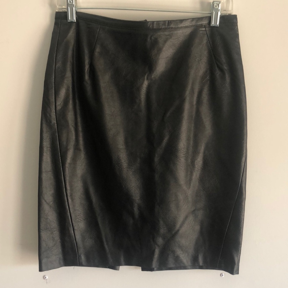 H&M Faux Leather Mini Skirt - Picture 2 of 14